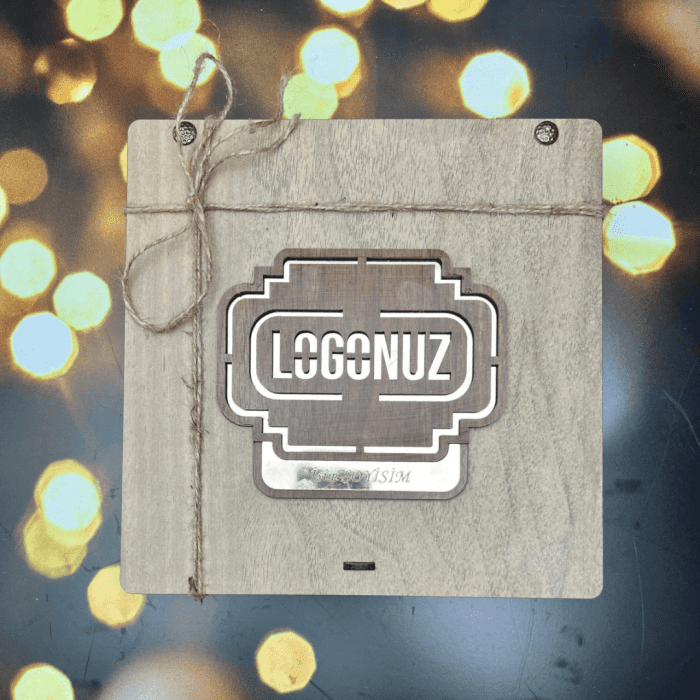 ahşap kutu kurdela Kurumsal Hediyelik Pestil Paketi - Görsel 6