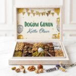 Doğum Gününe Özel Hediyelik Tatlı Paketi Beyaz Kutu 3